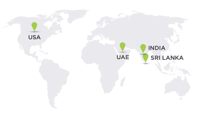 Contact ZorroSign, locations in USA, UAE, India and Sri Lanka